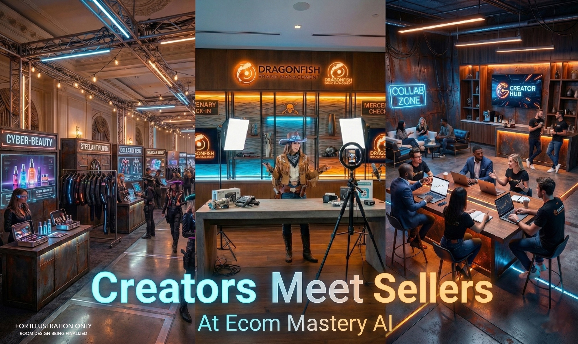Creators Meet Sellers at Ecom Mastery AI
